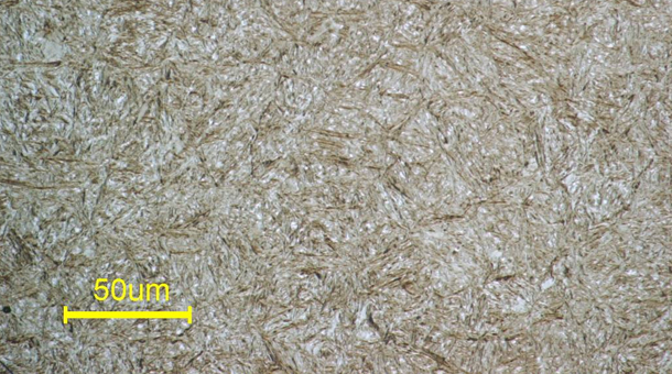 热处置惩罚sk85的金相组织