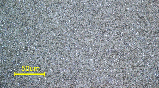 热处置惩罚sk85的金相组织