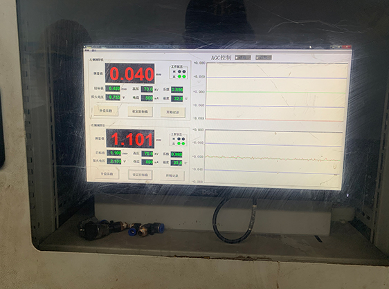 65Mn冷轧钢带压延历程中的AGC控制屏